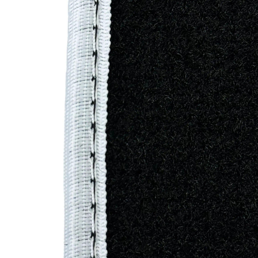 Black Mats For BMW U06 (2022-2026) | White Trim - AutoWin