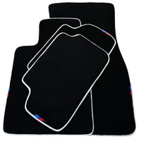 Black Mats For BMW 1 Series F70 | White Trim - AutoWin