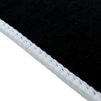 Black Mats For BMW U06 (2022-2026) | White Trim - AutoWin