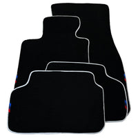 Black Mats For BMW G60 (2023-2026) Sedan | White Trim - AutoWin