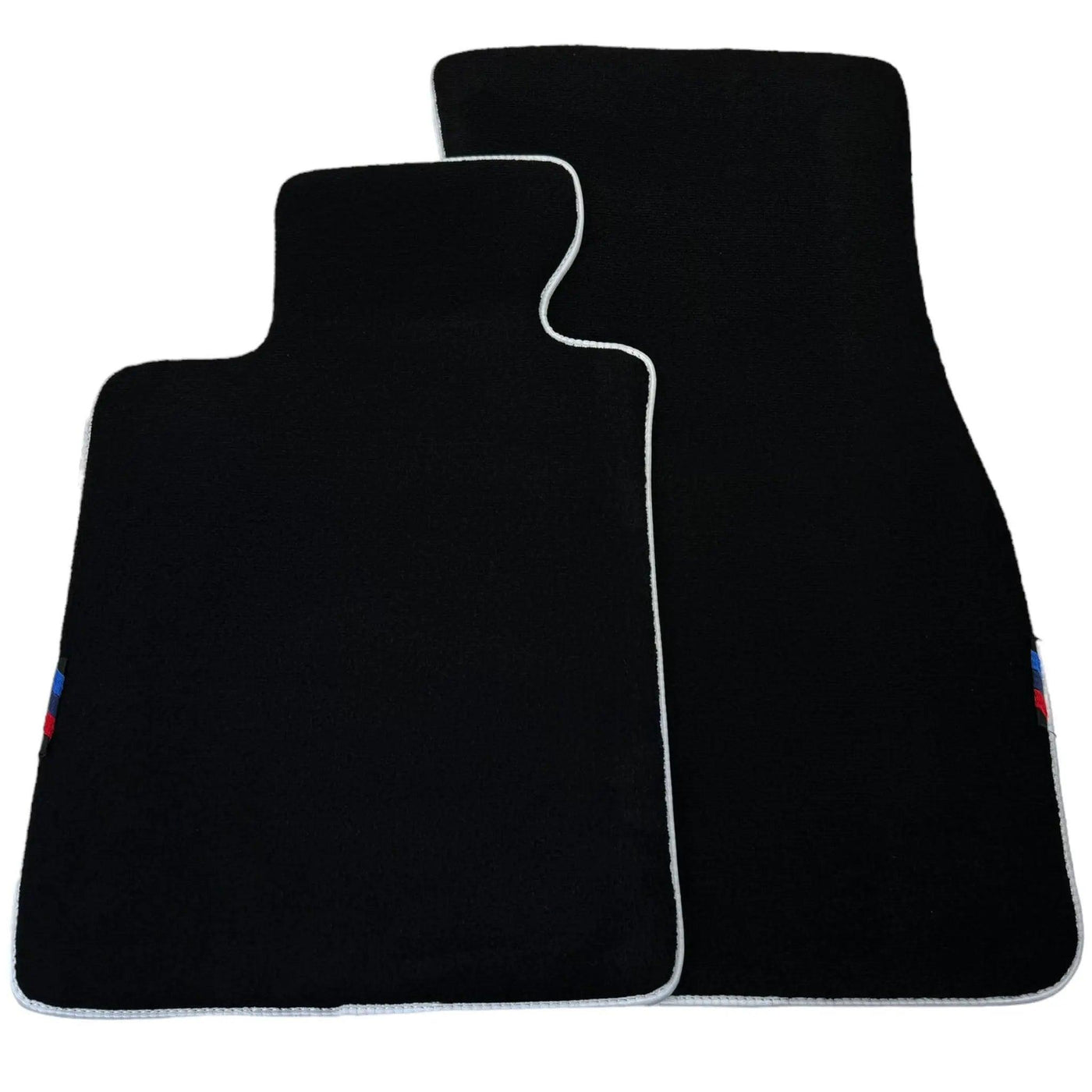 Black Mats For BMW Gran Tourer F46 (2015-2022) 5 Seats | White Trim - AutoWin