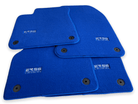 Blue Floor Mats for Audi A6 - C8 Sedan (2018-2023) | ER56 Design - AutoWin