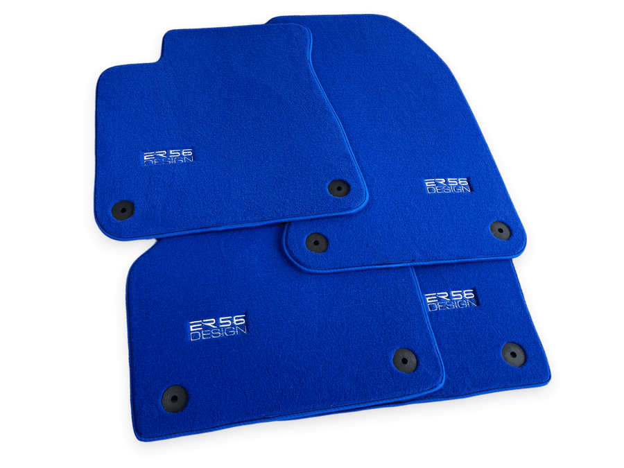 Blue Floor Mats for Audi A8 D2 (1994-2002) | ER56 Design - AutoWin