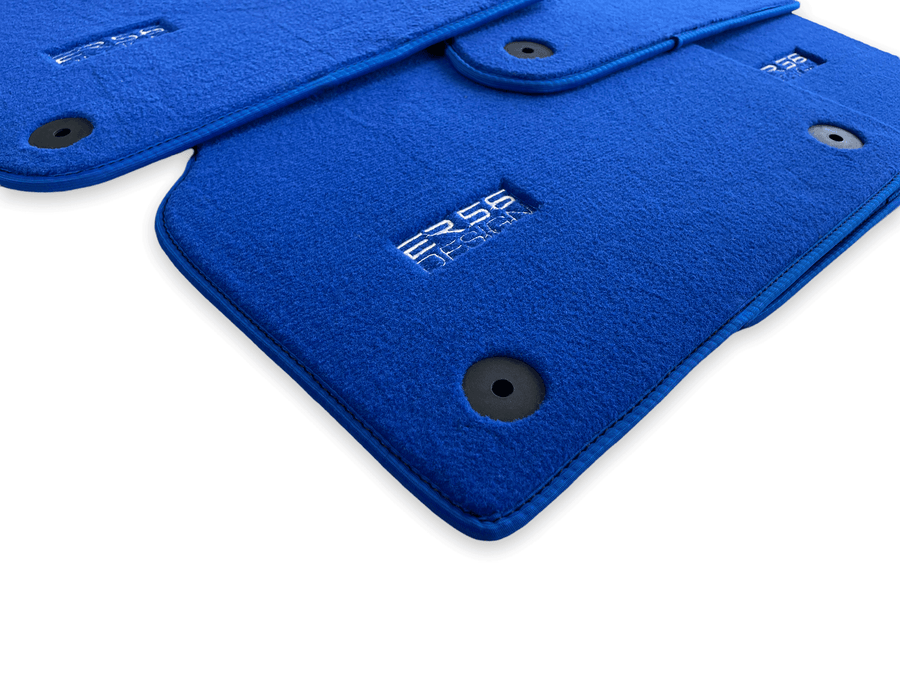Blue Floor Mats for Audi A8 D3 (2002-2010) | ER56 Design - AutoWin