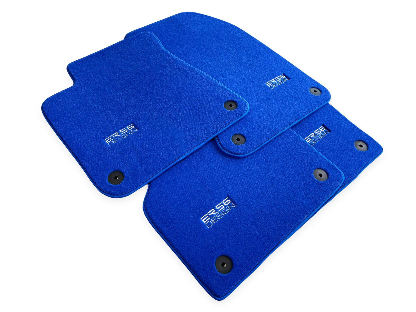 Blue Floor Mats for Audi Q5 8R (2008-2017) | ER56 Design - AutoWin