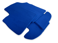 Blue Floor Mats For Bentley Continental GTC (2006–2011) - AutoWin