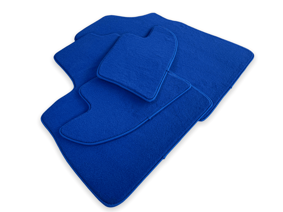 Blue Floor Mats For Bentley Continental GTC (2011-2018) - AutoWin
