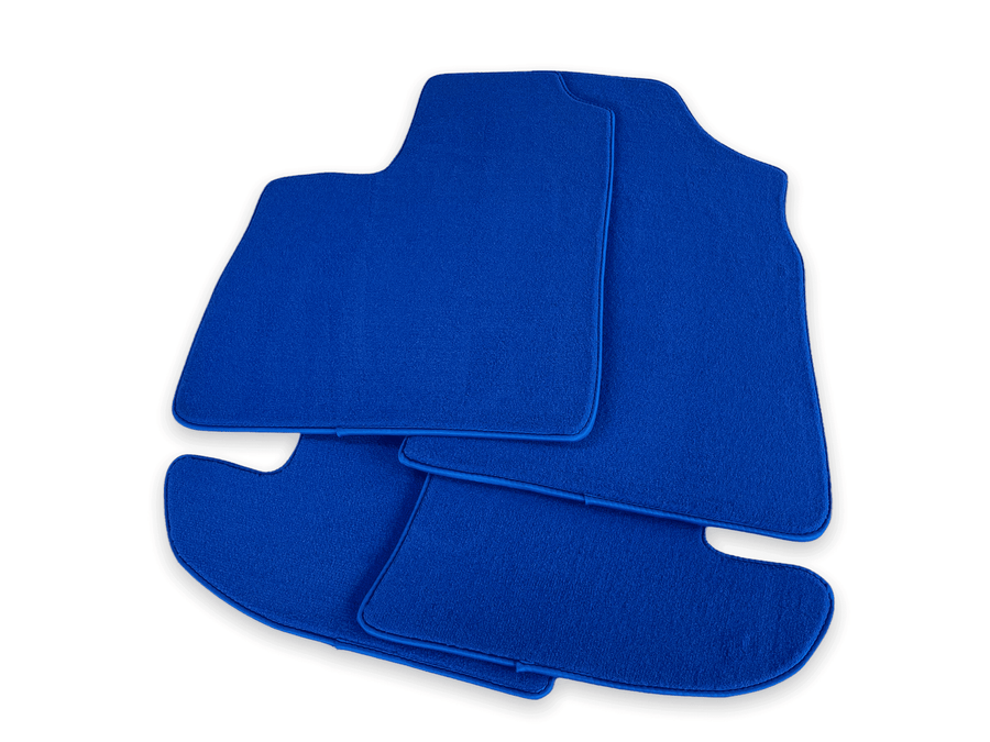 Blue Floor Mats For Bentley Continental GTC (2011-2018) - AutoWin