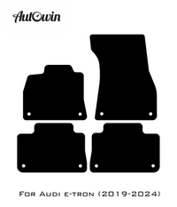 Blue Floor Mats for e-tron (2019-2024) | ER56 Design - AutoWin