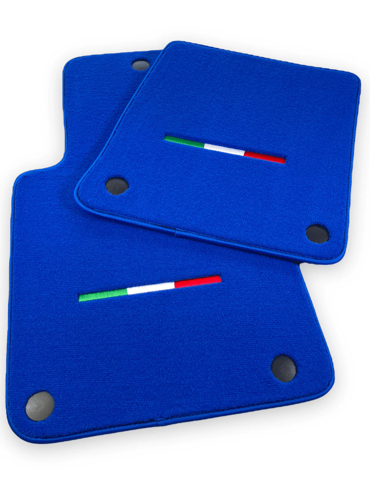 Blue Floor Mats For Ferrari 599 Coupe 2006-2012 Italian Edition - AutoWin