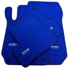 Blue Floor Mats For Mercedes-Benz C-Class W204 (2007-2014) - AutoWin