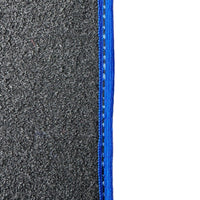 Blue Floor Mats for Pontiac FireBird (1993-2002) with Trans Am Logo - AutoWin