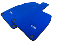 Blue Floor Mats for Porsche 718 Cayman (2017-2023) | Er56 Design - AutoWin