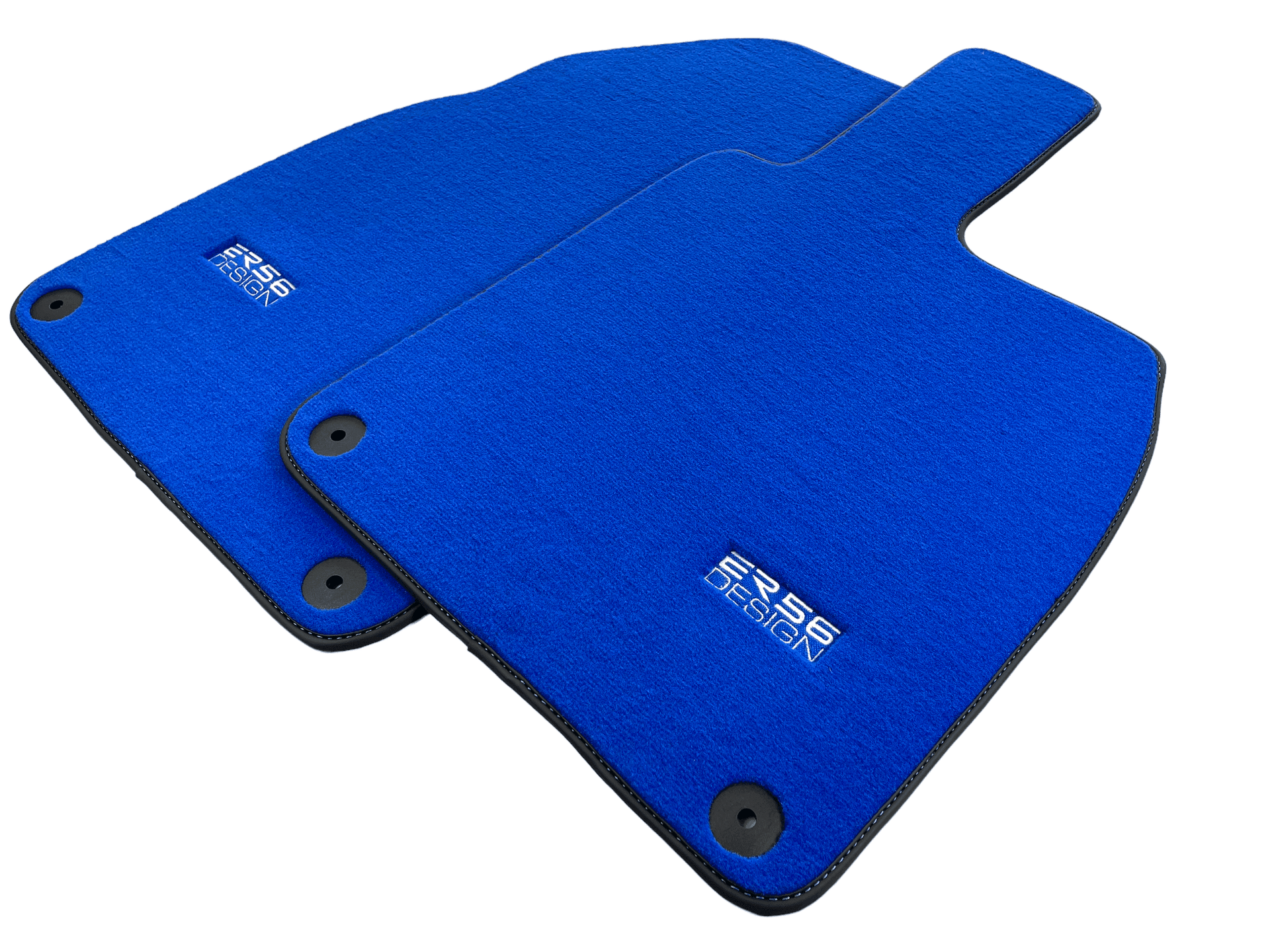 Blue Floor Mats for Porsche 718 Cayman (2017-2023) | Er56 Design - AutoWin