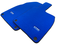 Blue Floor Mats for Porsche 718 Cayman (2017-2023) | Er56 Design - AutoWin