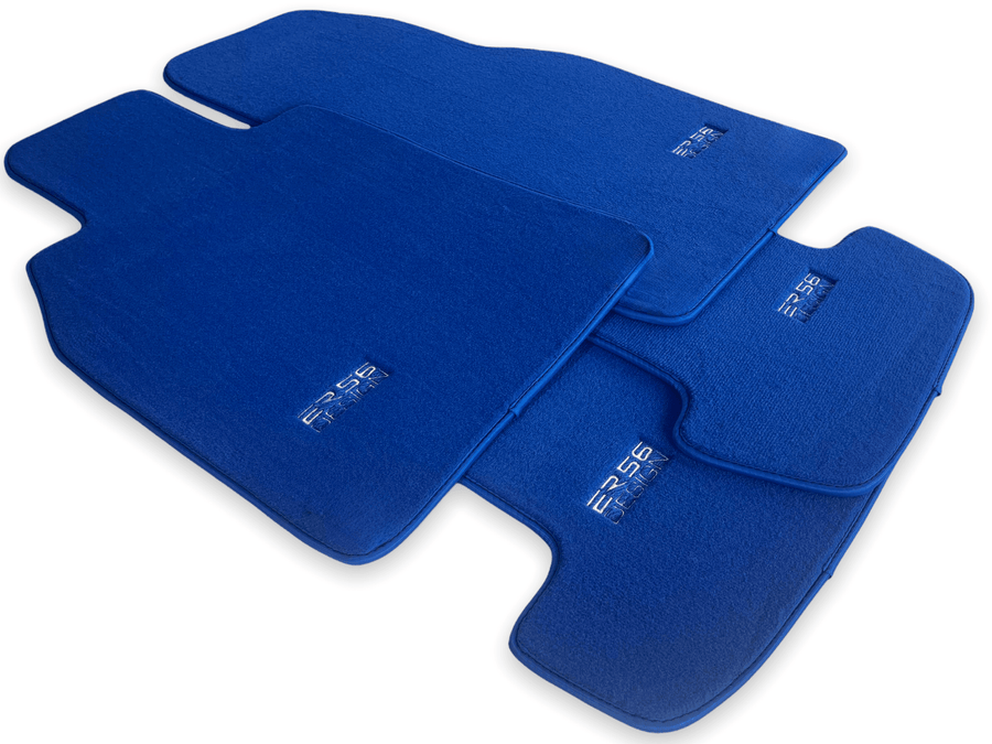 Blue Floor Mats for Porsche 911 - 997 (2004-2012) - AutoWin