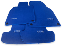 Blue Floor Mats for Porsche Cayenne (2010-2018) | ER56 Design - AutoWin