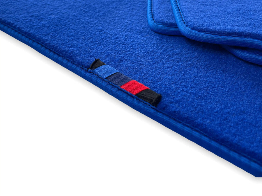 Blue Mats For BMW M4 G83 Convertible With M Package - AutoWin