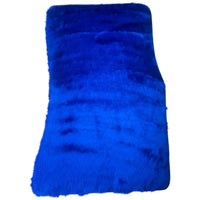 Blue Sheepskin Floor Mats for Rolls-Royce Ghost Series I (2010-2020) - AutoWin