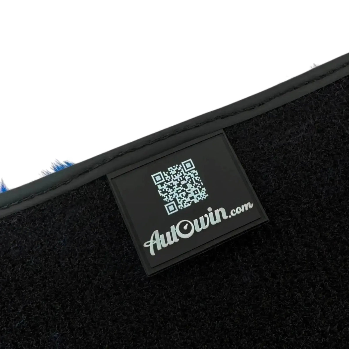Blue Sheepskin Floor Mats for Rolls-Royce Phantom Sedan (2003-2016)