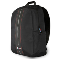 BMW Backpack 16" with Black Nylon Red Stripe