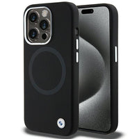 BMW Signature Liquid Silicone MagSafe Hardcase for iPhone 15 Pro 6.1" - AutoWin