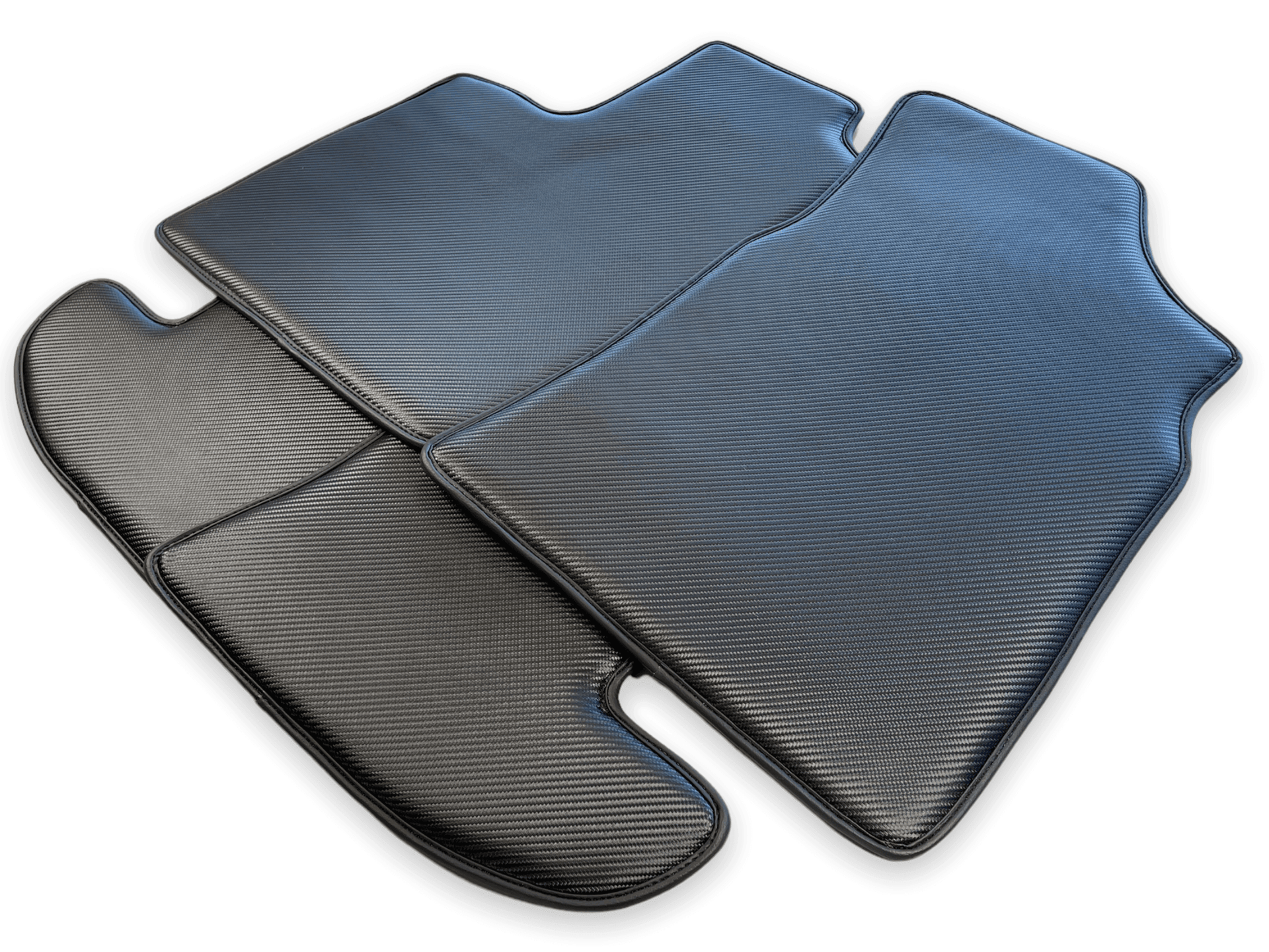 Carbon Fiber Floor Mats For Bentley Continental GT 2003–2011 - AutoWin
