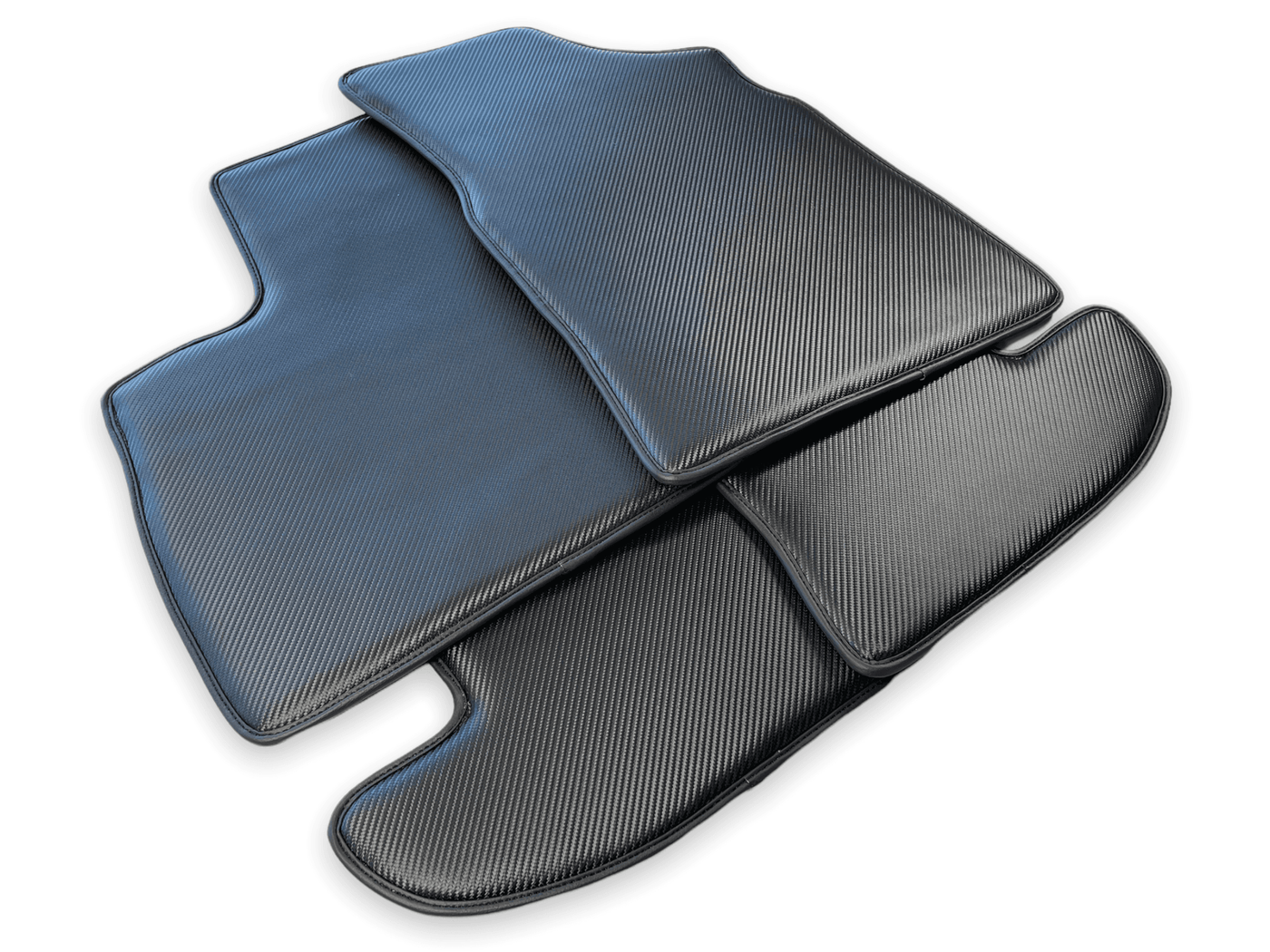 Carbon Fiber Floor Mats For Bentley Continental GT (2011–2018) - AutoWin