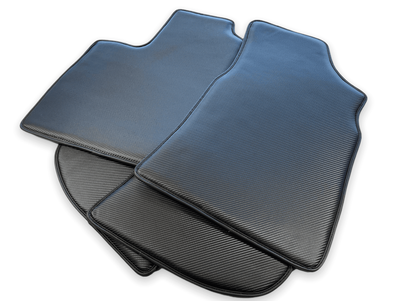 Carbon Fiber Floor Mats For Bentley Continental GTC (2006–2011) - AutoWin