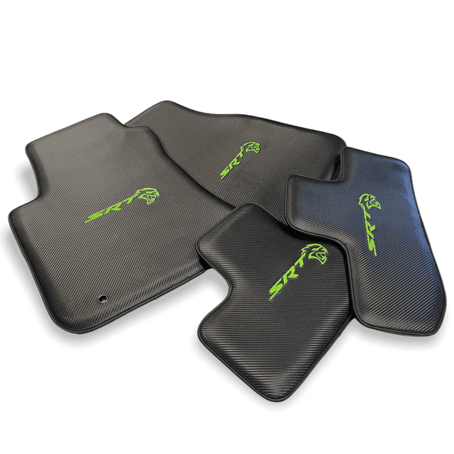 Carbon Fiber Floor Mats For Dodge Charger SRT (2015-2024) - AutoWin