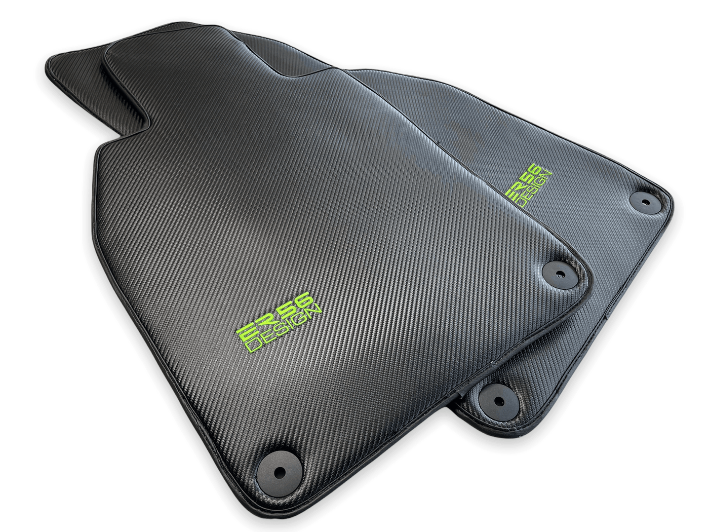 Carbon Fiber Floor Mats for Porsche 718 Cayman (2017-2023) | ER56 Design - AutoWin