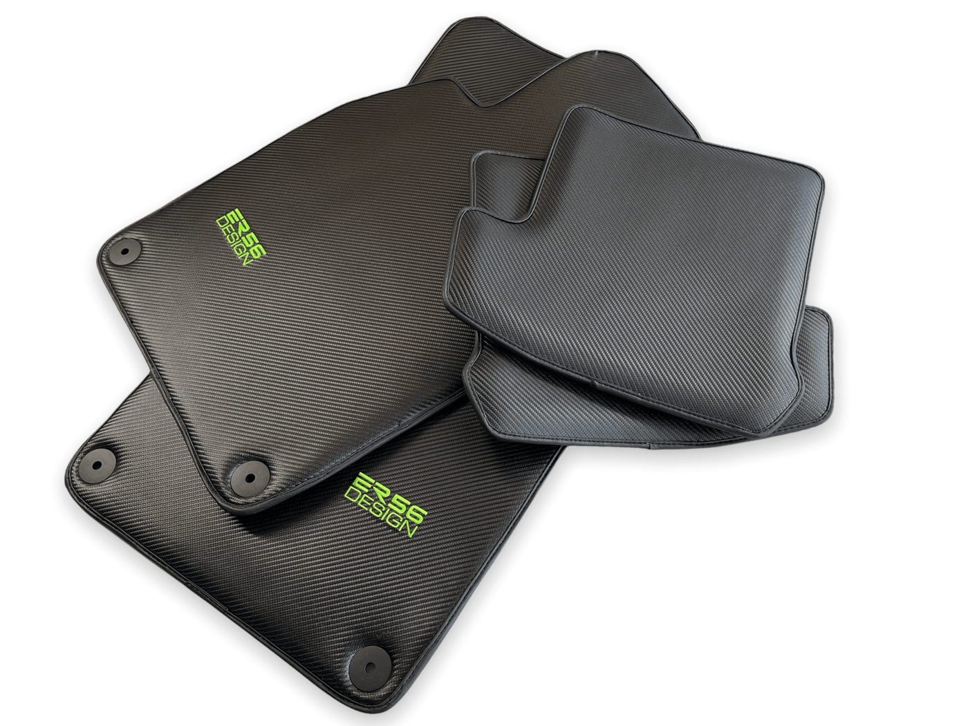 Carbon Fiber Floor Mats for Porsche 911 - 991 (2012-2019) | ER56 Design - AutoWin