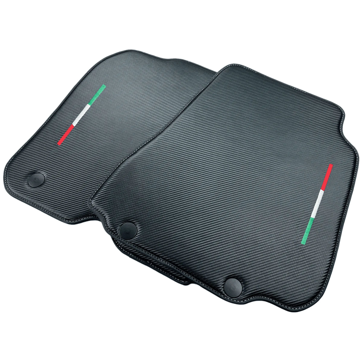 Carbon Fiber Leather Floor Mats For Ferrari 812 Superfast