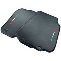 Carbon Fiber Leather Floor Mats For Ferrari F12 Berlinetta (2012-2022) - AutoWin