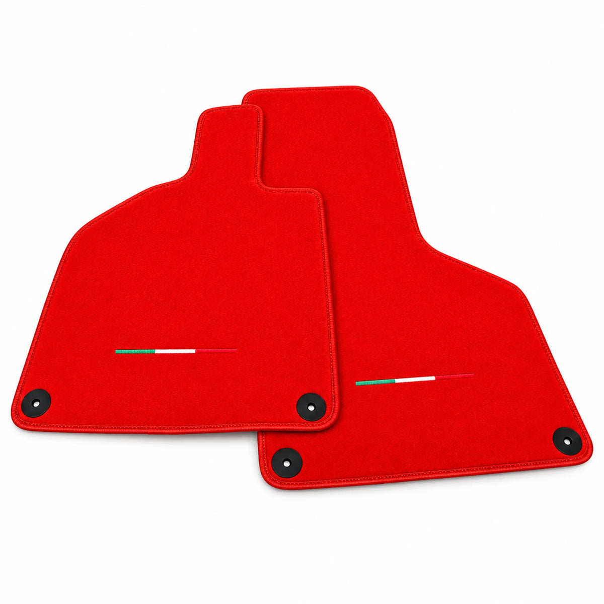 Custom Red Floor Mats for Lamborghini Huracan EVO (2019-2024)