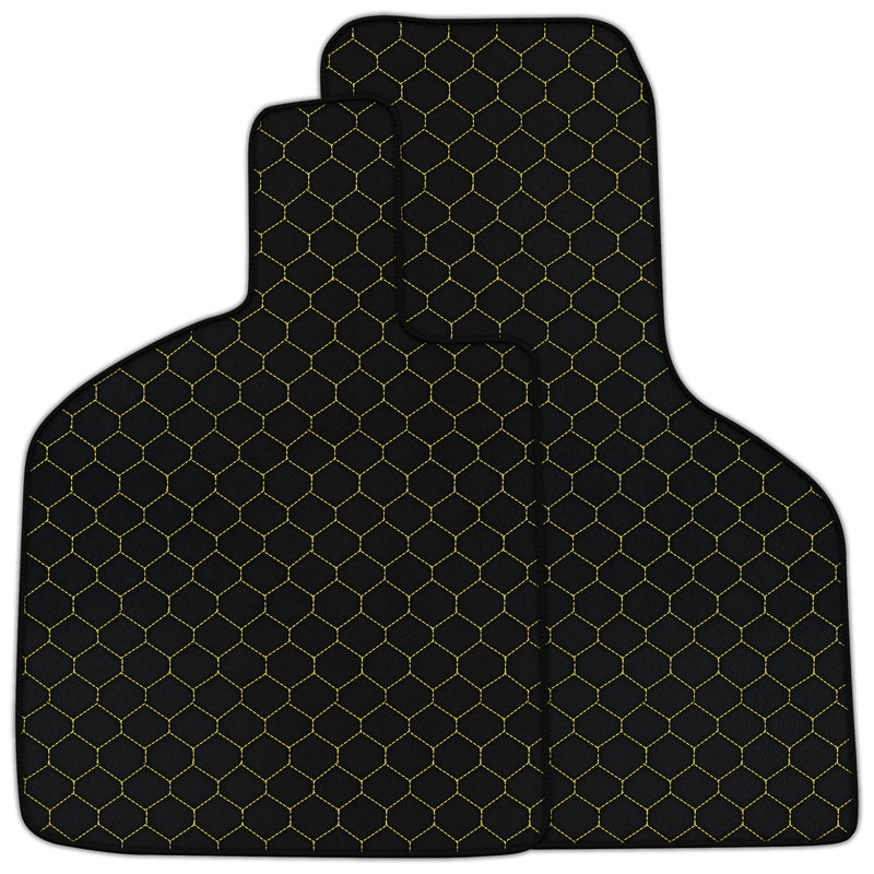 Customizable Leather Floor Mats with Double Diamond Pattern for Lamborghini Huracan Tecnica (2022-2024)