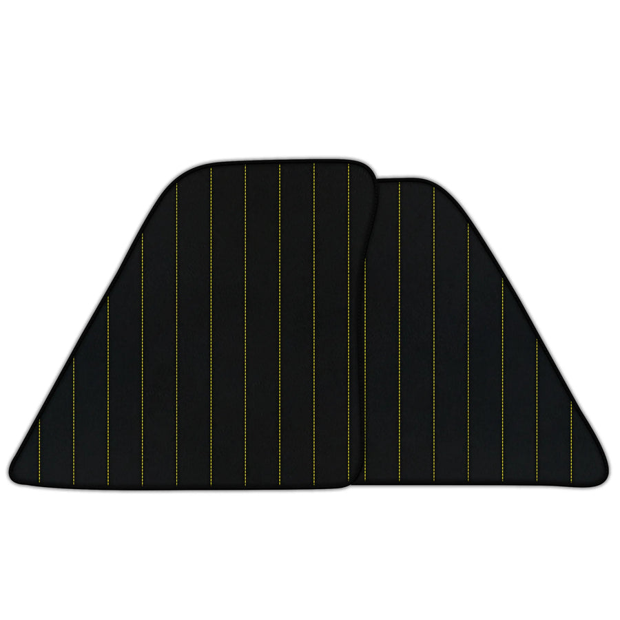 Customizable Leather Floor Mats with Line's Pattern for Ferrari SF90 Stradale (2019-2024)