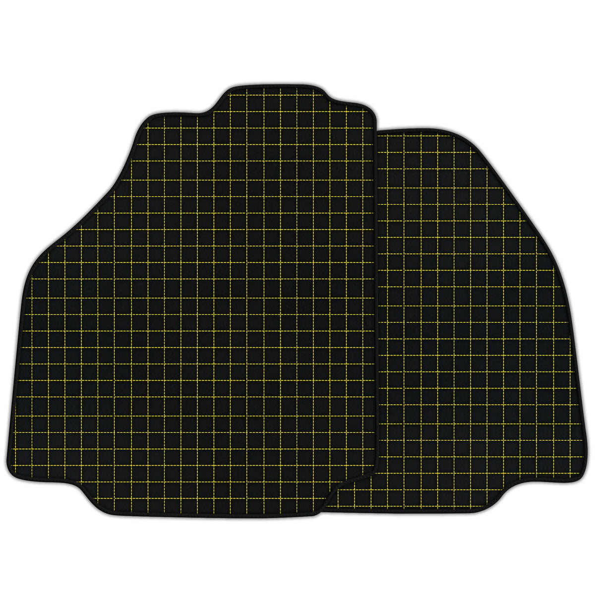 Customizable Leather Floor Mats with Square's Pattern for Ferrari 458 GT2 (2012-2015)