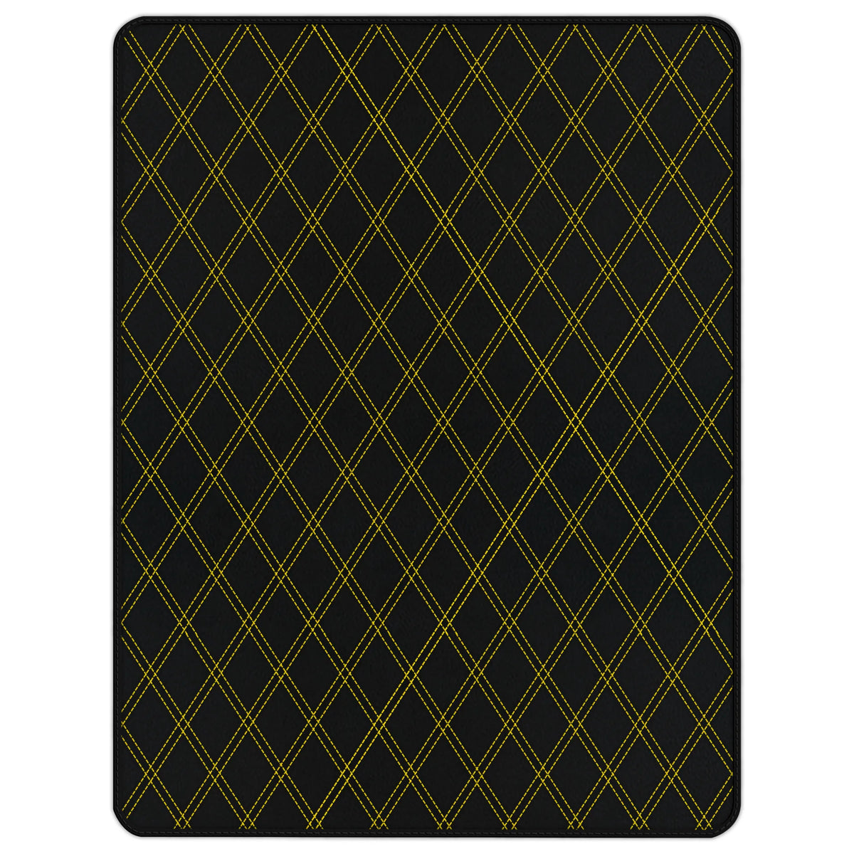 Customizable Leather Trunk Floor Mats with Double Diamond Pattern for Ferrari 488 Pista Spider (2019-2021)