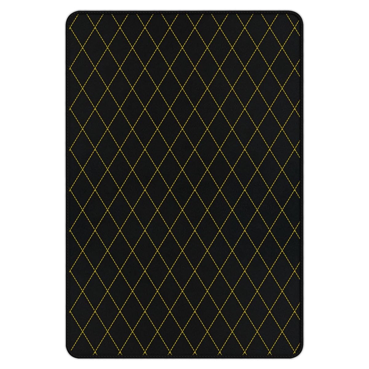 Customizable Leather Trunk Floor Mats with Single Diamond Pattern for Ferrari 458 Speciale (2012-2015)