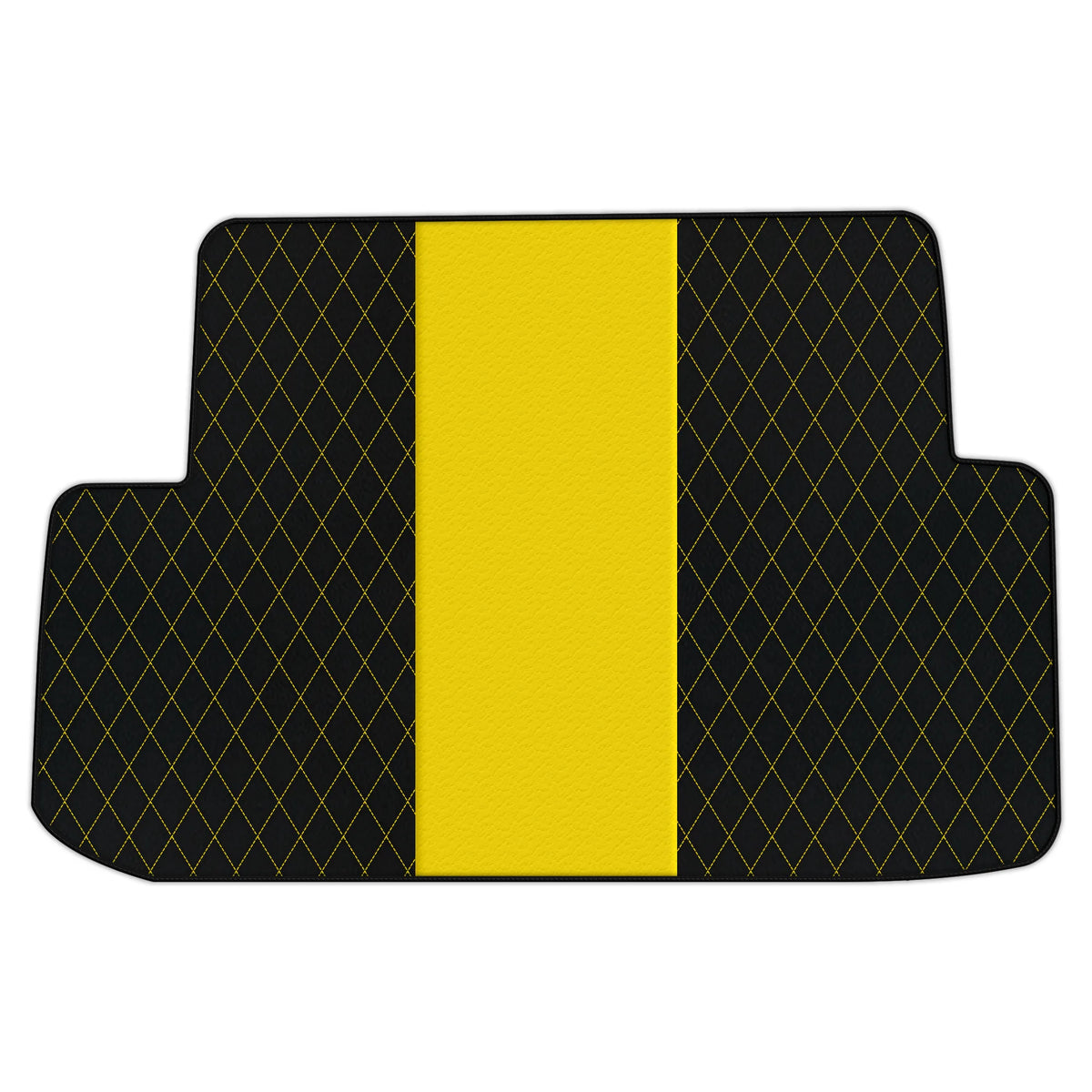 Customizable Leather Trunk Floor Mats with Single Diamond Pattern for Ferrari California T (2015-2018)