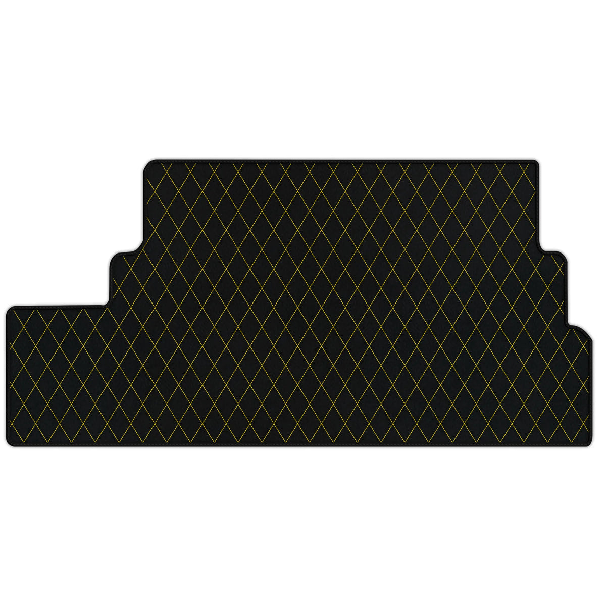 Customizable Leather Trunk Floor Mats with Single Diamond Stich Pattern for Ferrari F12 Berlinetta (2012-2022)