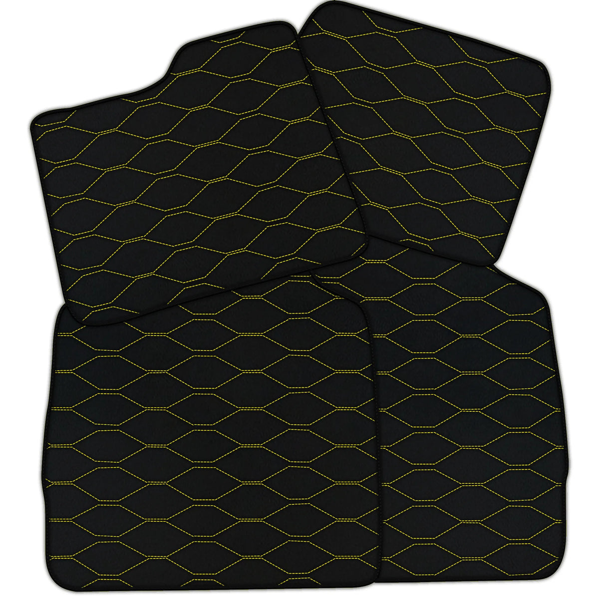 Customizable Viper Hex Pattern Floor Mats for Ferrari Purosangue (2023-2027)