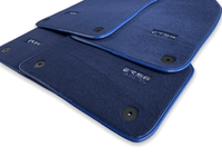 Dark Blue Floor Mats for Audi A8 D5 Long (2017-2023) | ER56 Design - AutoWin
