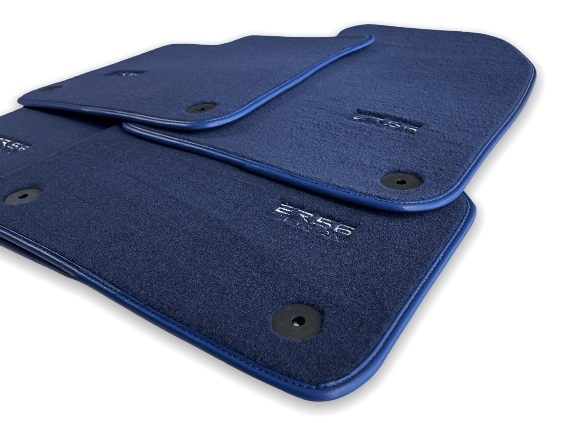 Dark Blue Floor Mats for Audi A8 D5 Long (2017-2023) | ER56 Design - AutoWin
