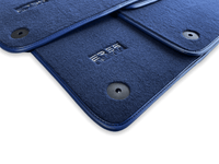 Dark Blue Floor Mats for Audi A8 D5 Long (2017-2023) | ER56 Design - AutoWin