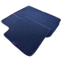 Dark Blue Floor Mats For BMW Z4 Series E86 Coupe (2003-2008) With M Package - AutoWin