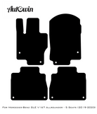 Dark Blue Floor Mats For Mercedes Benz GLE-Class V167 Allrounder - 5 Seats (2019-2023) | Limited Edition - AutoWin