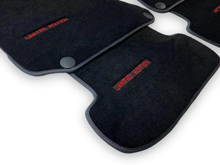 Dark Blue Floor Mats For Mercedes Benz GLE-Class V167 Allrounder - 5 Seats (2019-2023) | Limited Edition - AutoWin