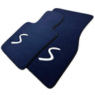 Dark Blue Floor Mats for Mini Cooper / One R53 (2001-2007) Cooper S - AutoWin
